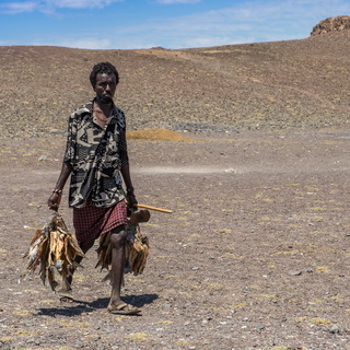 Lake Turkana - El Molo man